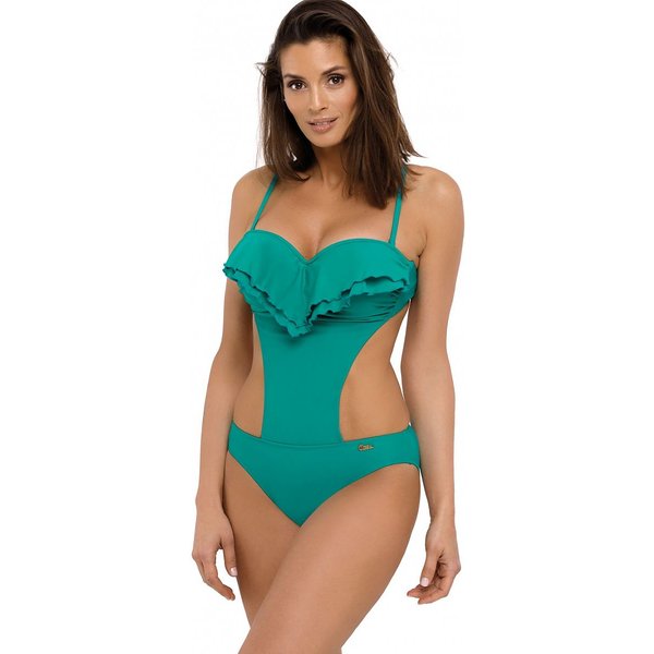 Swimsuit one piece model 128597 Marko - XL - Green