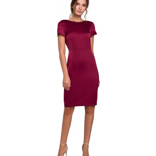 Cocktail dress model 138753 Makover - L - Red