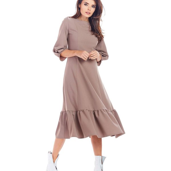 Daydress model 139573 awama - M - Beige