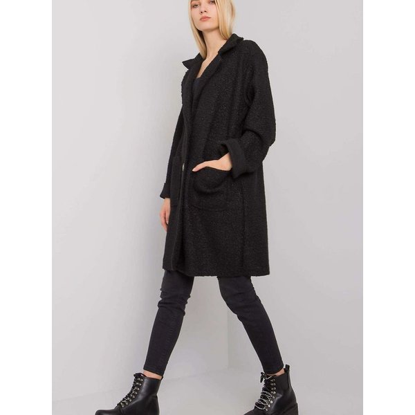 Coat model 159757 Och Bella - ONE-SIZE-FITS-ALL - Black