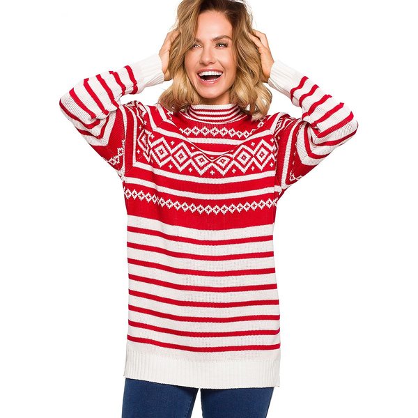Jumper model 160148 Moe - ONE-SIZE-FITS-ALL - Red