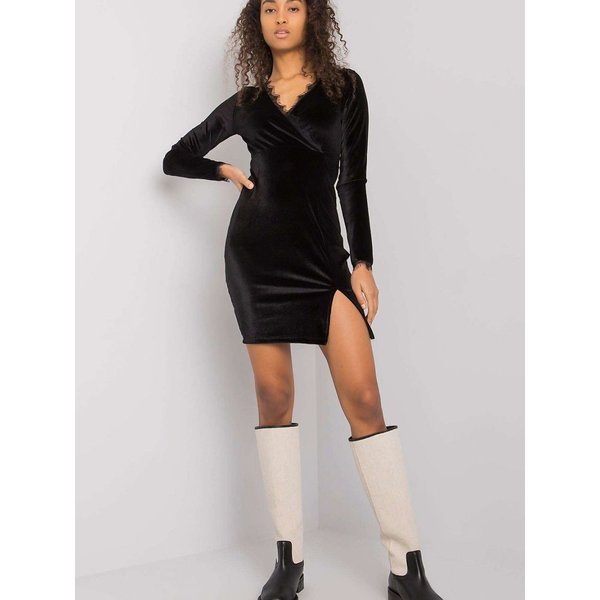 Evening dress model 161078 Rue Paris - L - Black