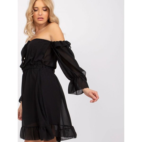 Daydress model 165051 Och Bella - ONE-SIZE-FITS-ALL - Black
