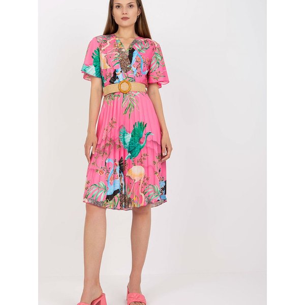 Daydress model 167730 Italy Moda - ONE-SIZE-FITS-ALL - Pink