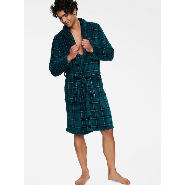 Bathrobe model 170149 Henderson - XXL - Navy blue