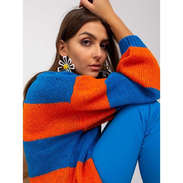 Cardigan model 170740 Och Bella - ONE-SIZE-FITS-ALL - Blue