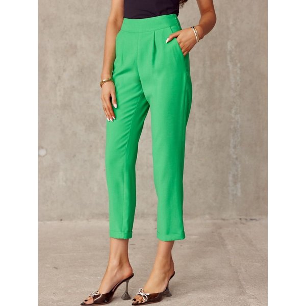 Women trousers model 176479 Roco Fashion - 34 - Green
