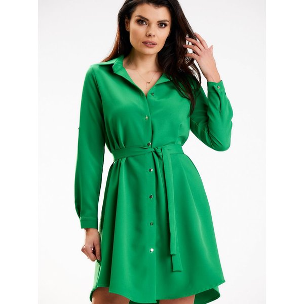 Daydress model 178678 awama - L - Green