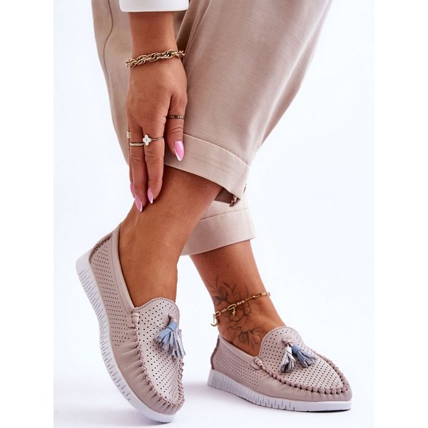 Mocassin model 180118 Step in style - 40 - Pink