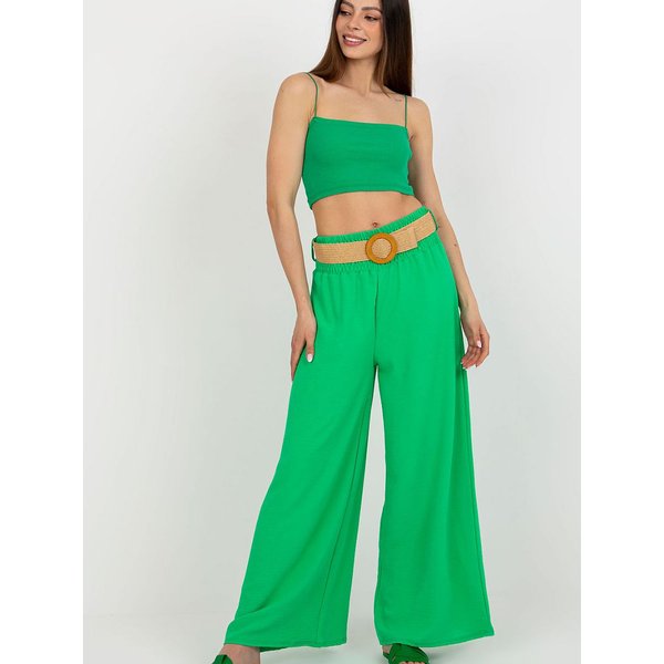 Women trousers model 180202 Italy Moda - ONE-SIZE-FITS-ALL - Green