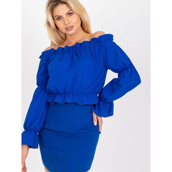 Blouse model 180892 Rue Paris - L - Blue