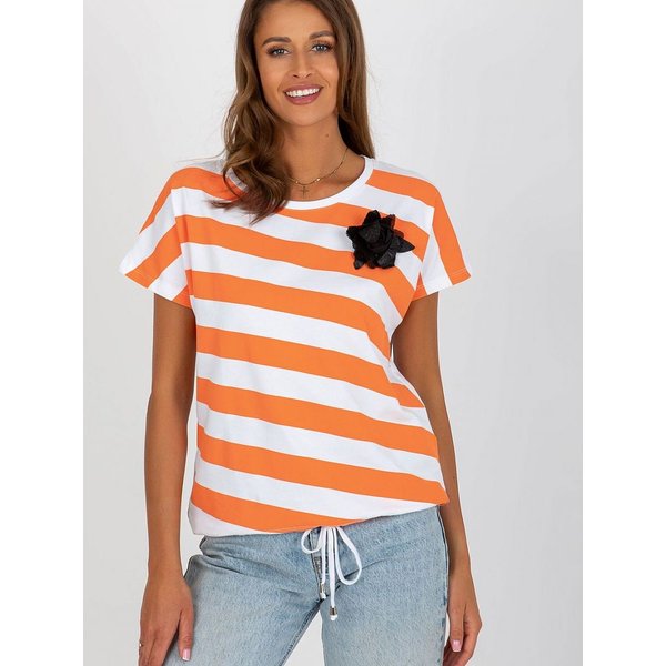Blouse model 180940 Relevance - ONE-SIZE-FITS-ALL - Orange