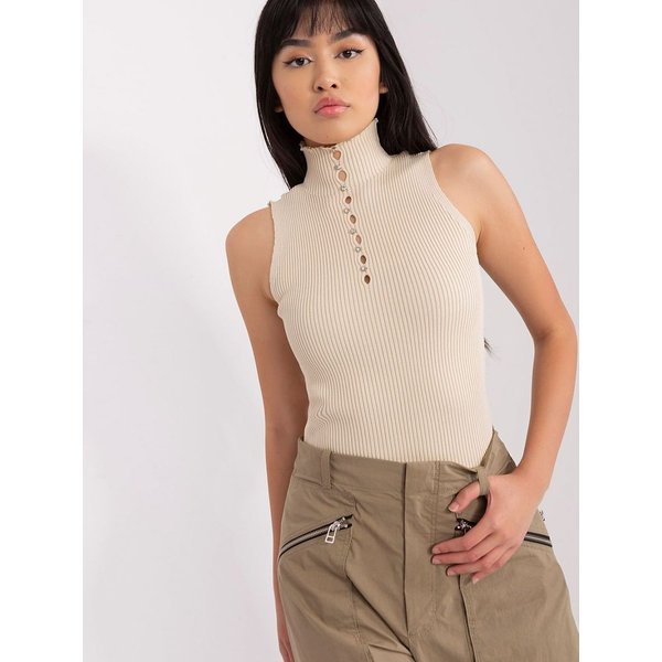 Blouse model 182058 Badu - ONE-SIZE-FITS-ALL - Beige