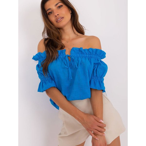 Blouse model 182271 Lakerta - S/M - Blue