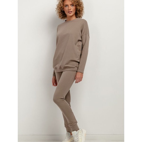 Tracksuit trousers model 183197 Tessita - M - Brown