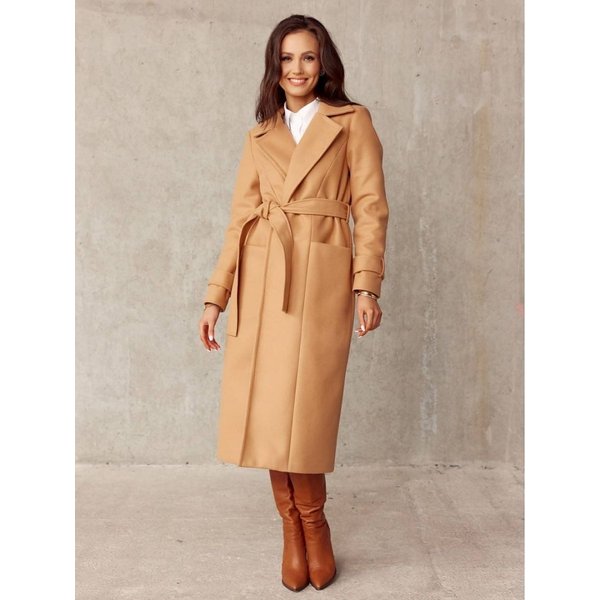 Coat model 184438 Roco Fashion - 36 - Brown