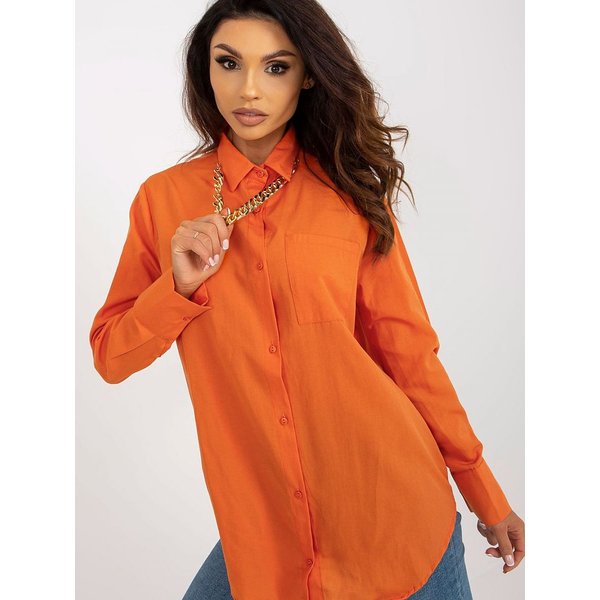Long sleeve shirt model 184961 Factory Price - S - Orange