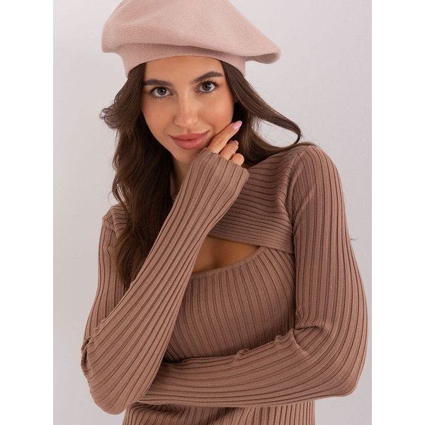Beret model 185840 AT - ONE-SIZE-FITS-ALL - Beige
