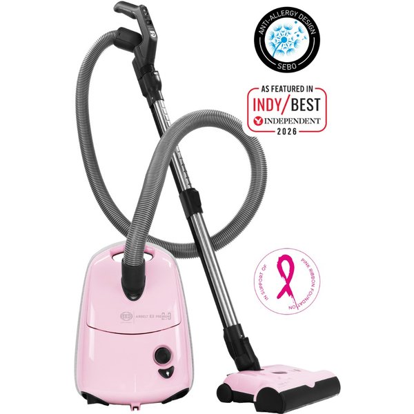 SEBO AIRBELT E3 PREMIUM PASTEL PINK 2.0