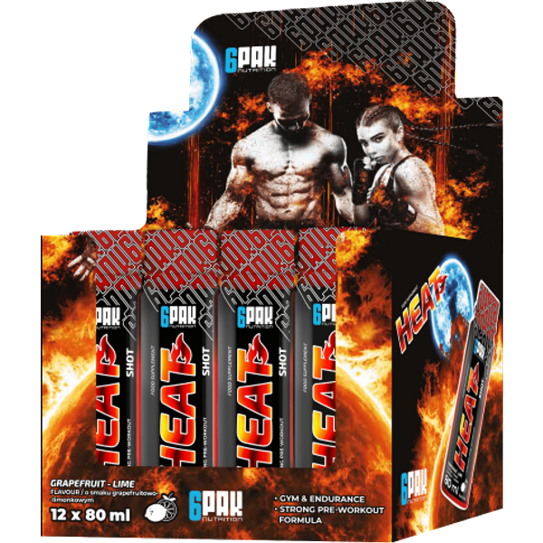 PrzedtreningóWka Heat Shot BOX - 12X80Ml-image