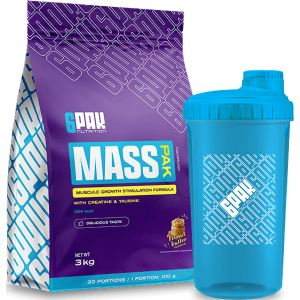 Mass PAK - Gainer Z Kreatyną - 3 Kg + Shaker Gratis!-image