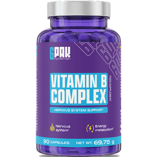 Vitamin B Complex - Witaminy Z Grupy B - 90 Kaps. - 90 Kaps.-image