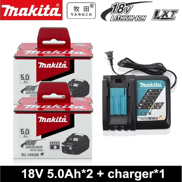 Oryginalna bateria 6AH Makita BL1860 6Ah do elektronarzędzi, zamiennik Li-ion LXT BL1850 BL1840 do wkrętarki 18V z BMS, bateria 18V