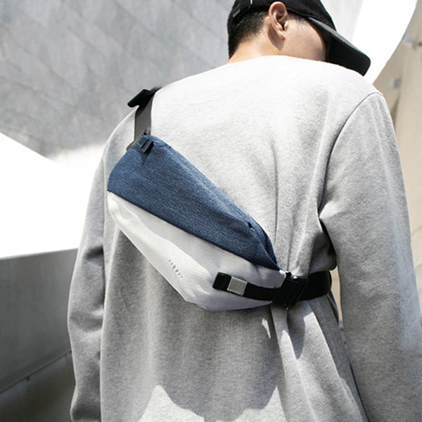Leichter Sling-Rucksack, Brust-Crossbody-Sling-Bag, wasserabweisend, für Reisen, Wandern, kleiner Schulterrucksack für Männer und Frauen, Tagesrucksack