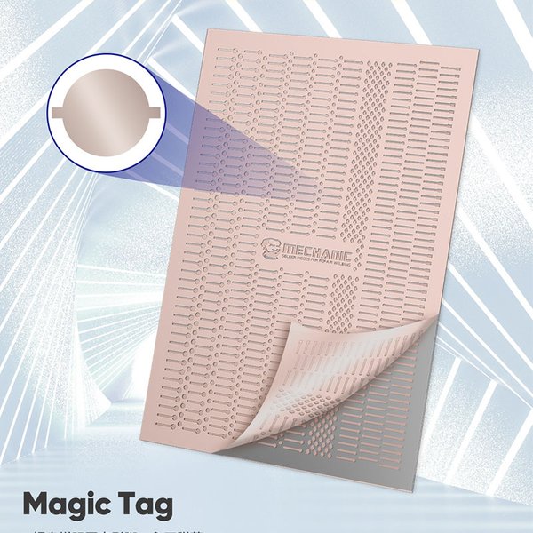 Mécanicien étiquette magique point réparation Point de soudage pour téléphone carte mère Ultra-mince pièce de soudure réparation Point de soudage Pad