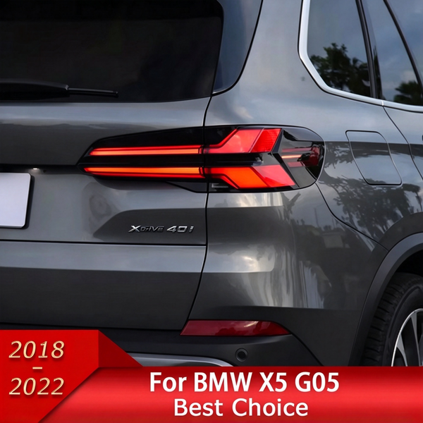 LED-Rückleuchten für BMW X5 G05 2019-2023 Neuer LCI-Stil Upgrade mit sequentiellem Blinker, Rückbremslicht, Plug & Play