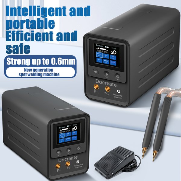 0,6mm Nickel-Punktschweißgerät 10,08KW Farad-Kondensator DIY Energiespeicher-Blech 18650 Lithium-Batterie Schweißausrüstung