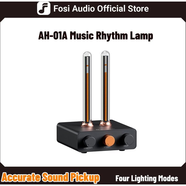 Fosi Audio AH-01A visualiseur musique rythme lumière LED ambiante bureau RGB ordinateur moniteur barre lumineuse nouvel an cadeau