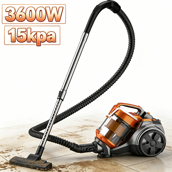 Aspirateur à main intelligent 3600W 15000PA, puissance d'aspiration élevée, pour nettoyer les sols, les tapis, les canapés et les poils d'animaux