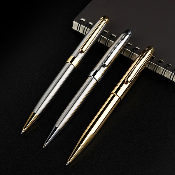 Stylos à bille boîtier stylo à bille rétractable stylo à bille à bille d'écriture lisse stylo de Signature élégant stylos cadeaux pour hommes femmes