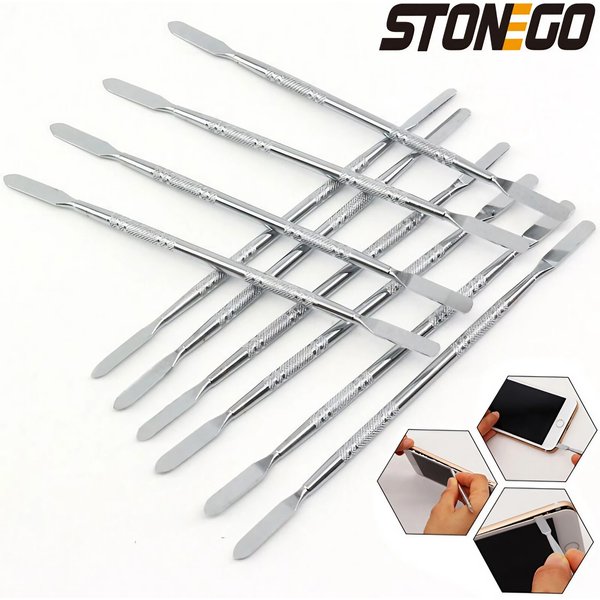 STONEGO Universal Metal Mobile Phone Repairing Pry Opening Tools Phone Laptop Tablet Screen Repairing Tools Smartphone Parts