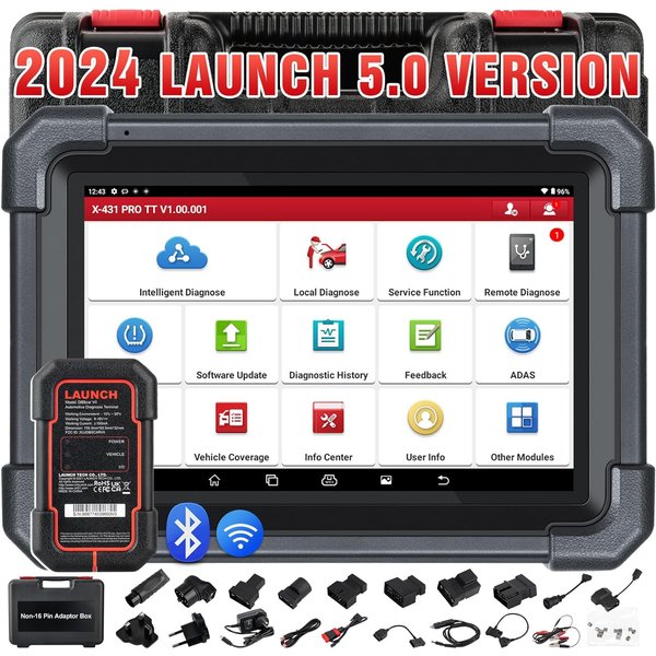 Starten Sie das bidirektion ale Scan-Tool x431 pro tt mit dbscar vii-Anschluss, 37 Reset für alle Autos, Ecu Online-Codierung, canfd key immo,