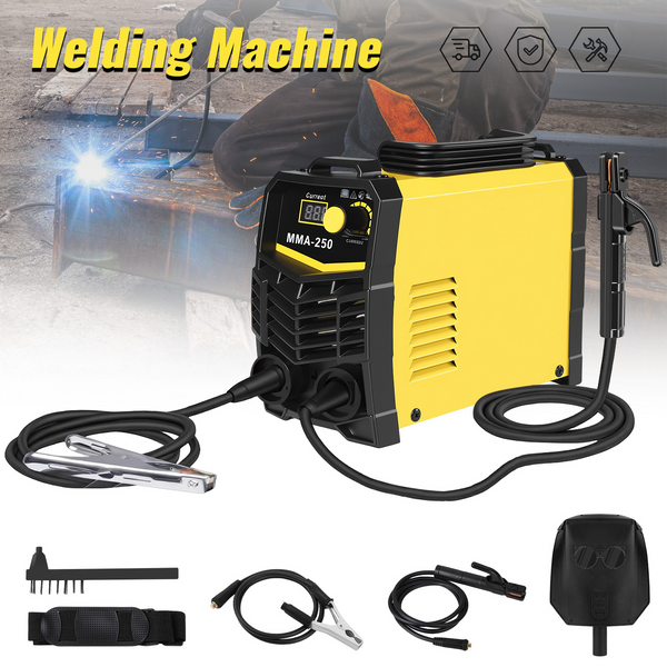 220V MMA-250 Schweißgerät Transformator Bivoltage-Wechselrichter DC 4000W IGBT Schweißausrüstung Autoreparaturwerkzeuge