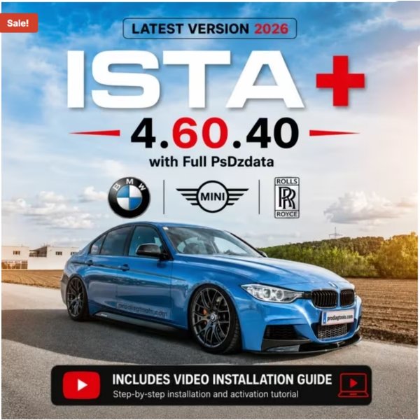 Logiciel de diagnostic BMW autonome ISTA+ 4.60.40