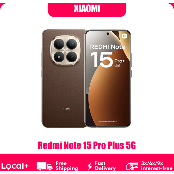Xiaomi Redmi Note 15 Pro + 5g Version Globale Écran 6,83 Pouces Nfc Snapdragon ® 7S Gen 4 200Mp Dolby Atmos ® Caméra