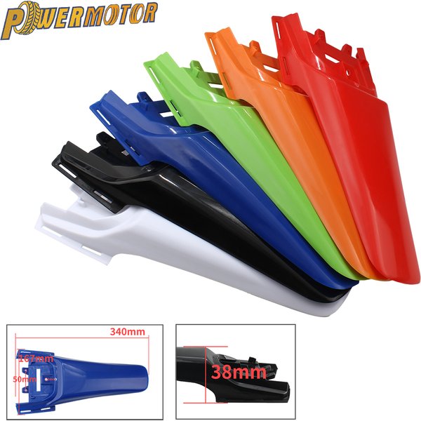 Pour Honda CRF50 réaménagement garde-boue arrière accessoires de Moto 50cc Mini Moto Pit Bike garde-boue Motocross hors route étendu plus long
