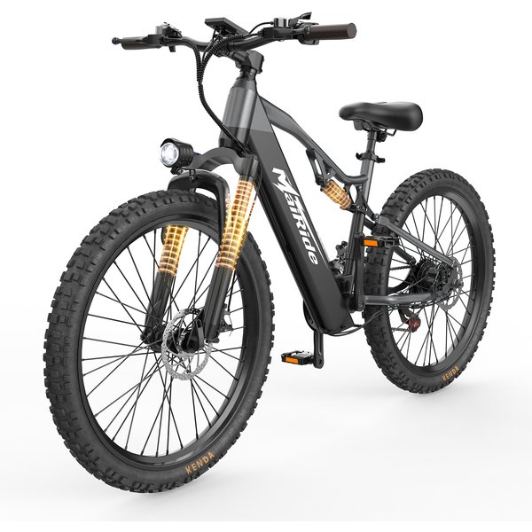Mairide Xt90 Black 21 Speed Electric Bike 250W Motor 48 V 20 Ah Lithium-Ion 26 Inch Tires Torque Sensor Electric Mountain Bike