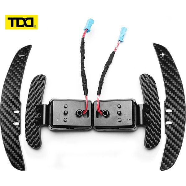 TDD – palette de vitesse magnétique en Fiber de carbone, pour BMW F20 F30 F32 F22 F80 F87 G20 G22 G30 M2 M3 M4 M5 M6 X5M X6M X3 X5 X6 G87 G80 G12