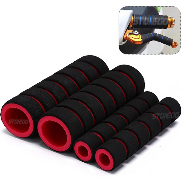 Housse de guidon de vélo vtt, housse de poignée en mousse éponge antidérapante, accessoires de vélo Stonego