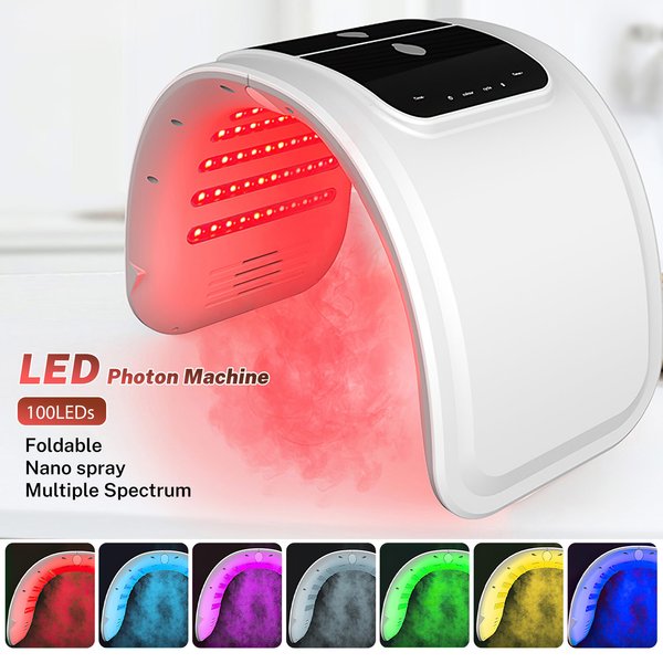 7 Colors LED Mask 220VProfessional Facial Red Light Therapy Face Lift Anti Wrinkle Beauty Machine Skin Rejuvenation Device