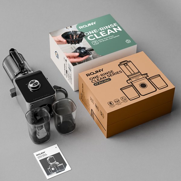 ROUNY Filterfreier Kaltpress-Entsafter mit 130 mm großem Einfüllschacht, Ein-Spül-Reinigungs-Slow-Juicer für Obst & Gemüse und zur Herstellung von Eiscreme, Familiengröße