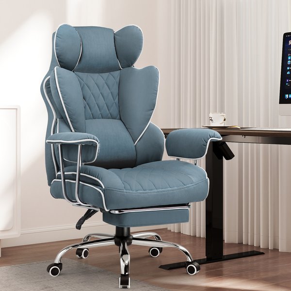 GTPLAYER Gaming Stuhl, Bürostuhl mit Taschenfeder-Lendenwirbelstütze, ergonomischer und komfortabler breiter Büro-Computersessel