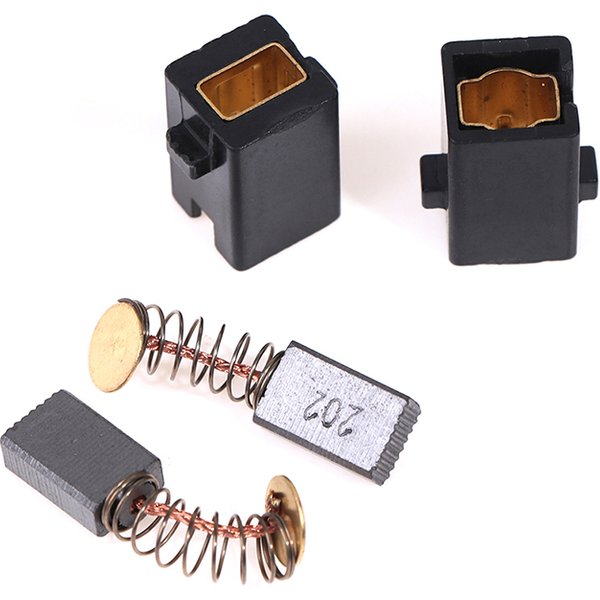 1 paire de balais de charbon avec support pour pièces de rechange pour perceuse à percussion TSB1300/5500