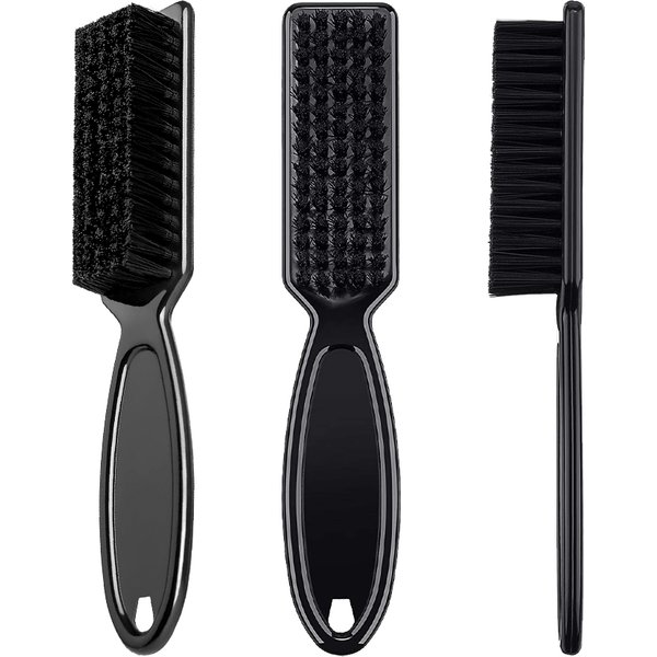 Barber Neck Duster Brush Sets Mens Duster Face Duster Tool Beard Set Men Broken Hair Brush Round Hairdressing Neck Brush