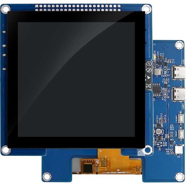 Écran graphique LCD intelligent avec écran tactile, carte de développement technique, Wi-Fi et Bluetooth, TFT, 4 pouces, 480*480, ESP32, S3 LVGL