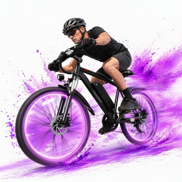 Zylvro BK1350, vélo électrique pour adultes, idéal pour les trajets quotidiens en ville, 26 pouces, moteur de 500 W, batterie amovible de 48 V et 15 Ah, 7 vitesses, autonomie de 80 km, contrôle